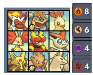 Ejemplo de composición Fuego Humano Reroll